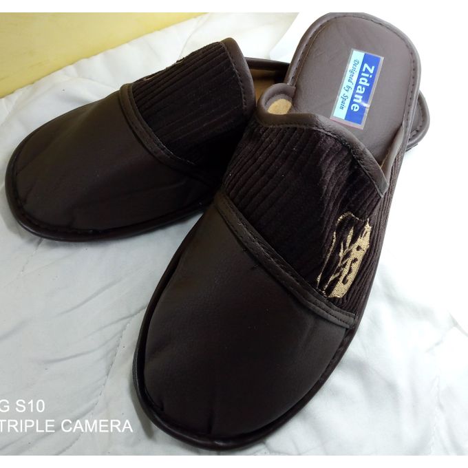 Pantoufle sabot simili cuir et gatifa Homme