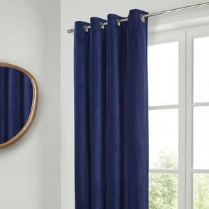 2 panneaux de rideaux opaque salon chambre a coucher Bleu