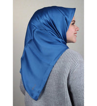 Charger l&#39;image dans la galerie, Foulard ,écharpes carrées en satin de soie Turc - Couleurs Fonce
