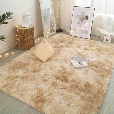 Tapis Fourrure sejour chambre à coucher 1.50 x 200cm- Beige