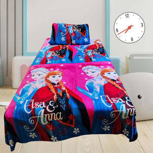 Plaid couverture+ Housse Taie  enfant 1 place