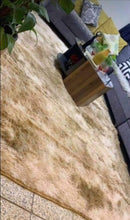 Charger l&#39;image dans la galerie, Tapis Fourrure sejour chambre à coucher 1.50 x 200cm- Beige
