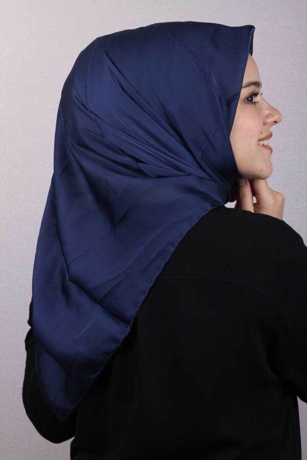 Foulard ,écharpes carrées en satin de soie Turc - Couleurs Fonce