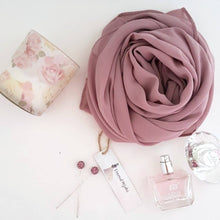 Charger l&#39;image dans la galerie, Chale hijab en crepe mousseline
