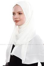Charger l&#39;image dans la galerie, Chale hijab en crepe mousseline
