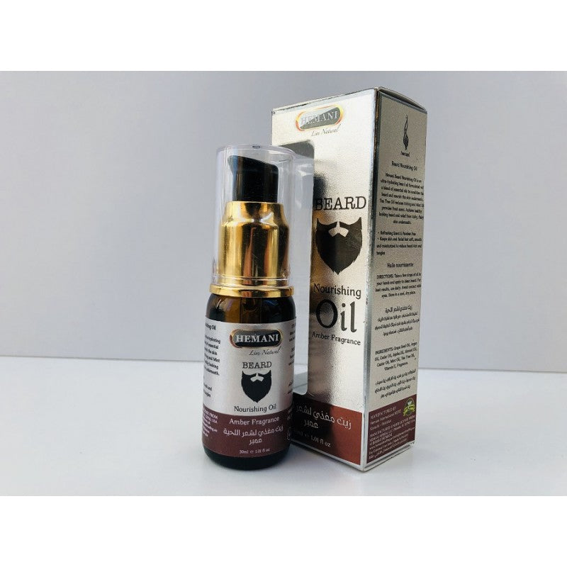 Huile à barbe ultra-hydratante hemani