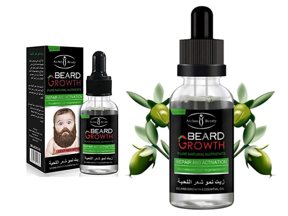 Huile à barbe ultra-hydratante /d'huiles essentielles