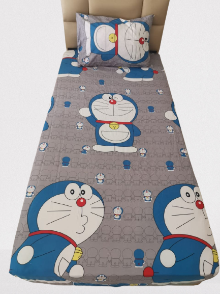 Housse Drap + Housse Taie d'oreiller enfant 1 place