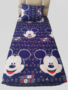 Housse Drap + Housse Taie d'oreiller enfant 1 place