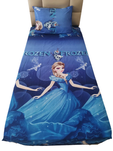 Housse Drap + Housse Taie d'oreiller enfant 1 place